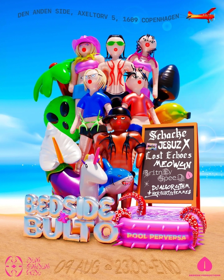 BEDSIDE X BULTO: POOL PERVERSA