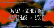 BSP BISPEBJERG presents: Ida Aya b2b Sofie Strøm & Main Phase b2b Savi DJ
