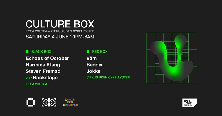 Kosa Vostra: Echoes of October / Harmina Klang / Steven Fremad / Cirkus Uden Cykellygter