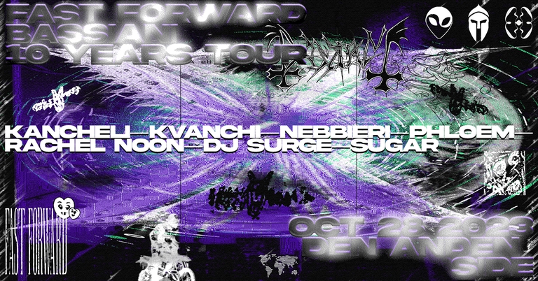 Fast Forward x Bassiani 10 Years Tour @ Den Anden Side