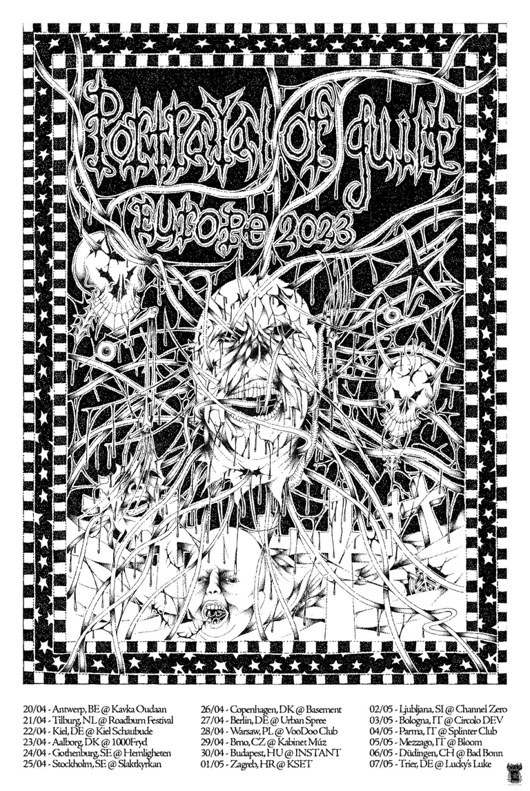 Portrayal of Guilt (US) + Müscle Wörship (US) | Basement