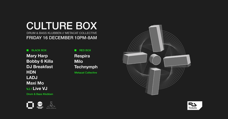 Drum & Bass Klubben: Mary Harp + Metacat Collective: Respira / Milo / Technymph