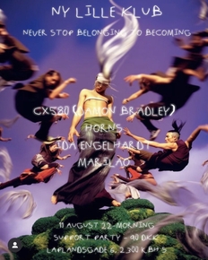 Ny lille klub - Never Stop Belonging To Becoming (Support party)