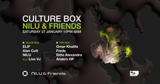 NILU & Friends: ELIF / Alan Cutt / NILU / Omar Khalifa / Frede / Ditte Alexandra / Anders HP