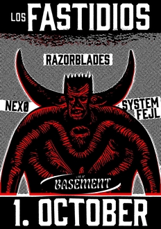Murda Twinz/Punks Undead: Los Fastidios (I) + Nexø + Systemfejl + Razor Blades [FÅ BILLETTER]