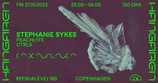 Hangaren: Stephanie Sykes (DE), Peachlyfe, Ctrls