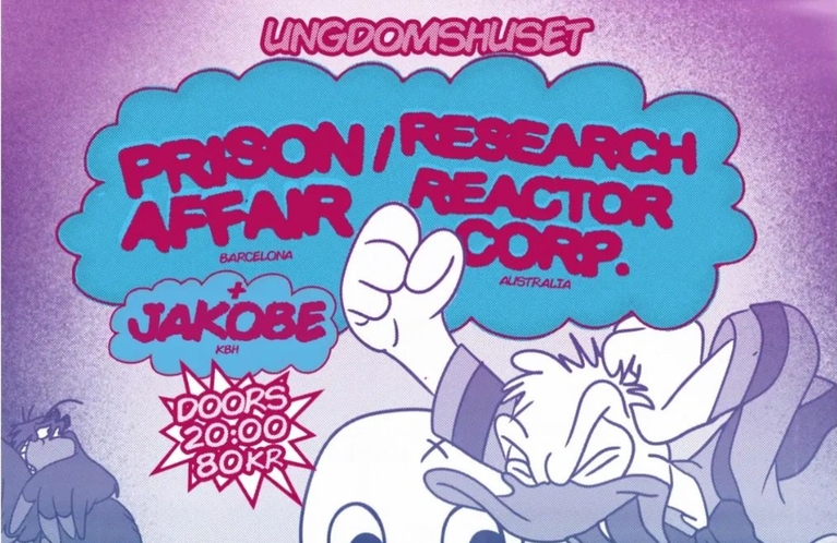 PRISON AFFAIR (bcn) + RESEARCH REACTOR CORP. (aus) + JAKOBE