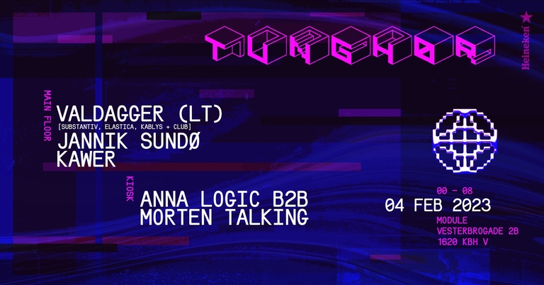 Tunghør X Module: Valdagger (LT), Anna Logic B2B Morten Talking, Jannik Sundø, Kawer