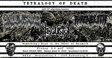 "Tetralogy of Death" - Split udgivelses koncert m. Undergang, Deiquisitor og Phrenelith - BETA