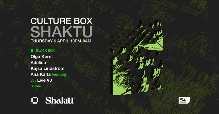 Shaktu: Olga Korol / Adelina / Kajsa Lindström / Ana Karla (aka Ana Lōg)