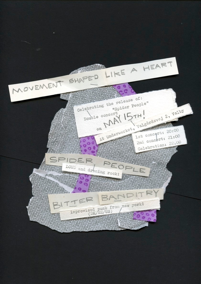 Spider People Release Show (DK) + Bitter Banditry (US/DK)