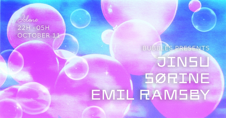Bubbles #2 - Jinsu, Sørine and Emil Ramsby