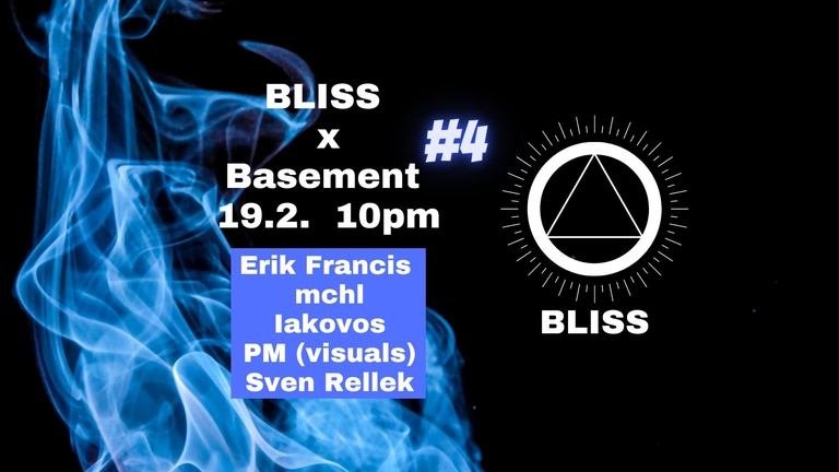 Save the date - BLISS x Basement #4