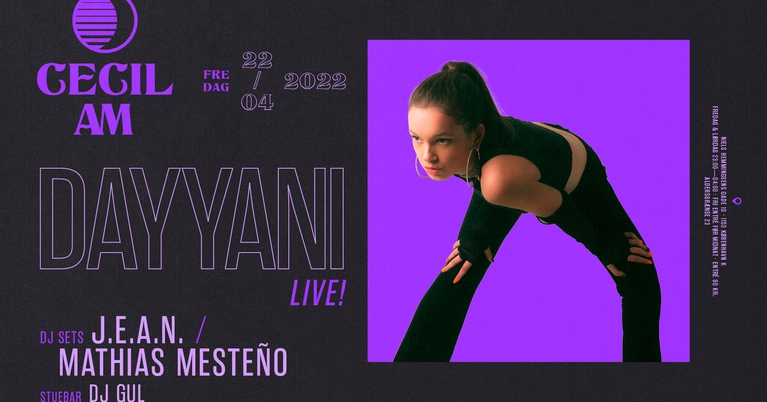 CECIL AM: Dayyani (live) + dj's J.E.A.N., Mathias Mesteño & DJ Gul