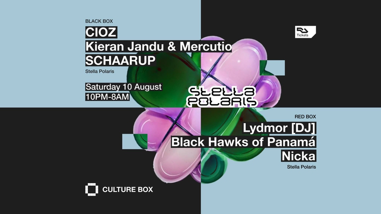 Stella Polaris Preparty: CIOZ / Kieran Jandu & Mercutio / SCHAARUP / Lydmor (DJ) / Black Hawks of Pa