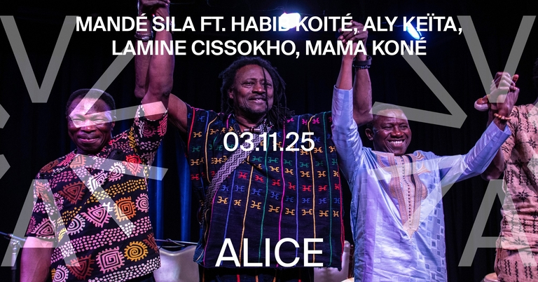 Mandé Sila ft Habib Koité (ML), Aly Keïta (CI), Lamine Cissokho (CN), Mama Koné (ML) at ALICE