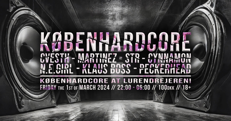 KØBENHARDCORE AT LURENDREJEREN