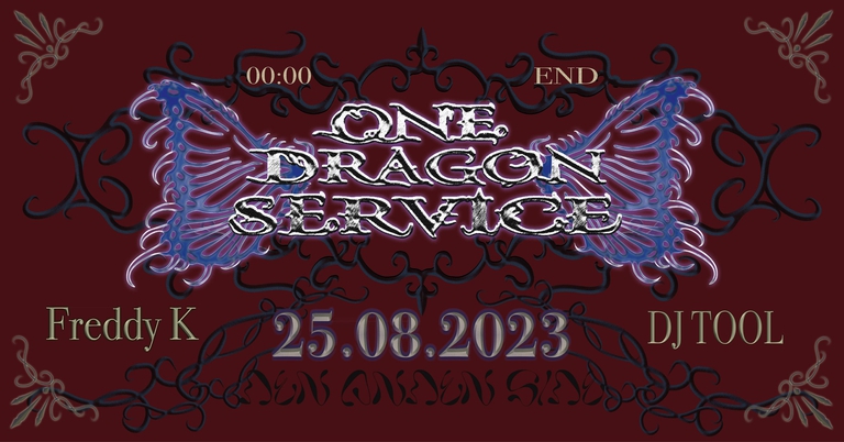 One Dragon Service @ Den Anden Side /w Freddy K & DJ Tool