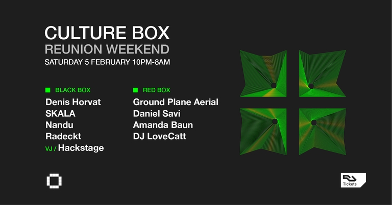 Culture Box Reunion Weekend