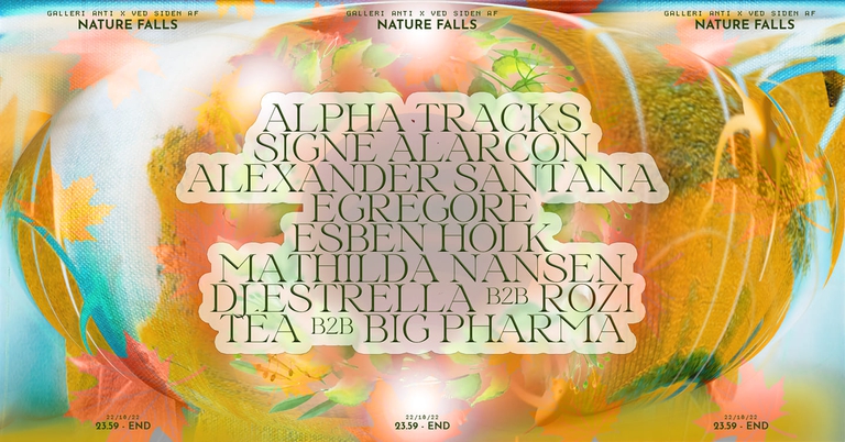 Galleri Anti x Ved Siden Af presents: Nature Falls