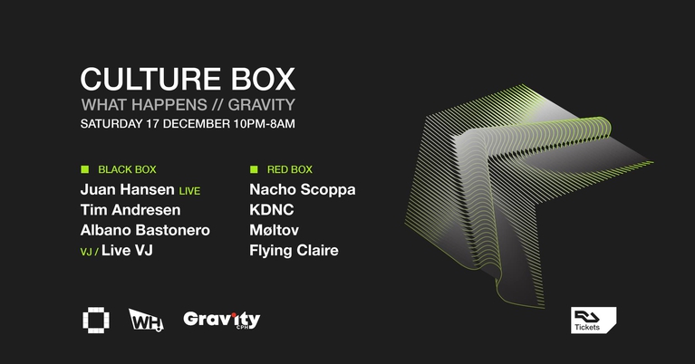 What Happens: Juan Hansen LIVE / Tim Andresen / Bastonero / Gravity: Nacho Scoppa / KDNC & more