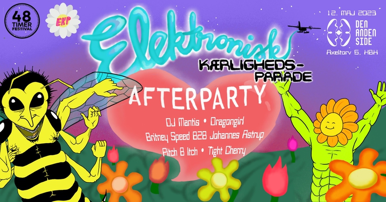Elektronisk Kærlighedsparade 2023 THE AFTERPARTY // Den Anden Side