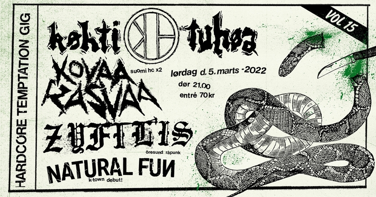 HARDCORE TEMPTATION GIG vol. 15