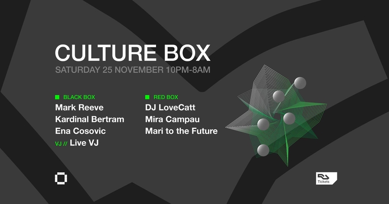 Mark Reeve / Kardinal Bertram / Ena Cosovic / DJ LoveCatt / Mira Campau / Mari to the Future