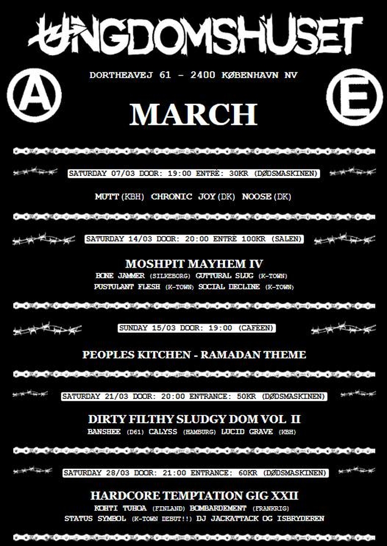 DEATH METAL AND HARDCORE