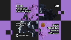 COEO / Aleks BLC / Kirakingkong / Camp Cirkus: Sigge / Jonas Tuk / Severin + Friends