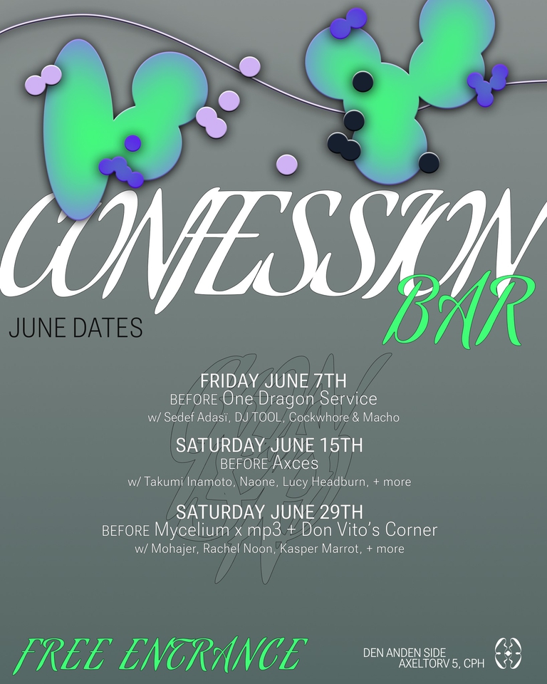 Confession Bar @ Den Anden Side - In June