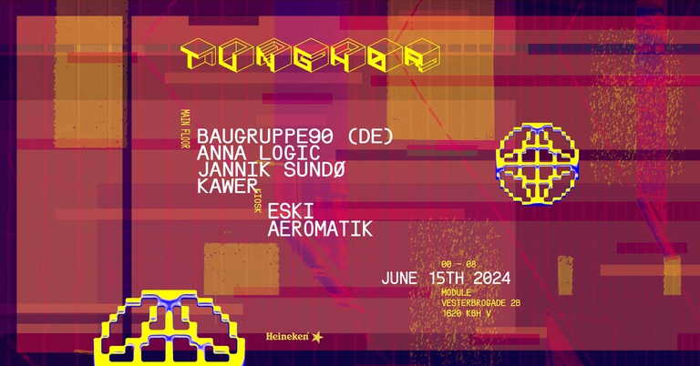 Tunghør x Module: BAUGRUPPE90 (DE), Anna Logic, Jannik Sundø, Kawer, Eski, Aeromatik