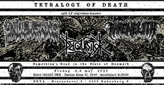 "Tetralogy of Death" - Split udgivelses koncert m. Undergang, Deiquisitor og Phrenelith - BETA