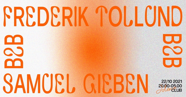 Jolene presents: Frederik Tollund b2b Samuel Gieben