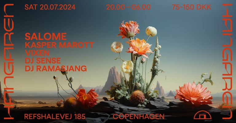 Hangaren Summer: SALOME (GE), DJ Sense (GE), Kasper Marott, Vixen, DJ Ramasjang