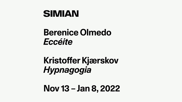 Berenice Olmedo - Eccéite / Kristoffer Kjærskov - Hypnagogia