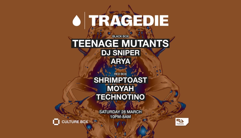TRAGEDIE: Teenage Mutants / DJ Sniper / Arya / ShrimpToast / MoyaH /TechnoTino