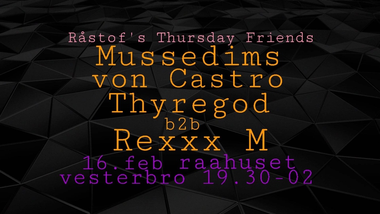 Thursday Friends February Edition