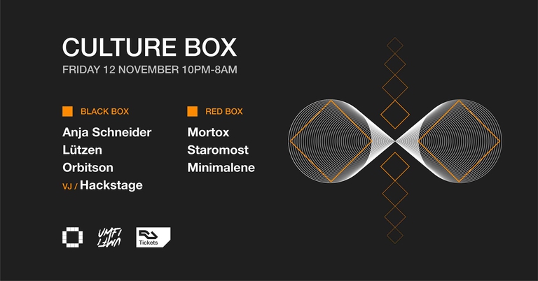 Anja Schneider / Lützen / Orbitson / UMFI UMFI: Mortox / Staromost / Minimalene