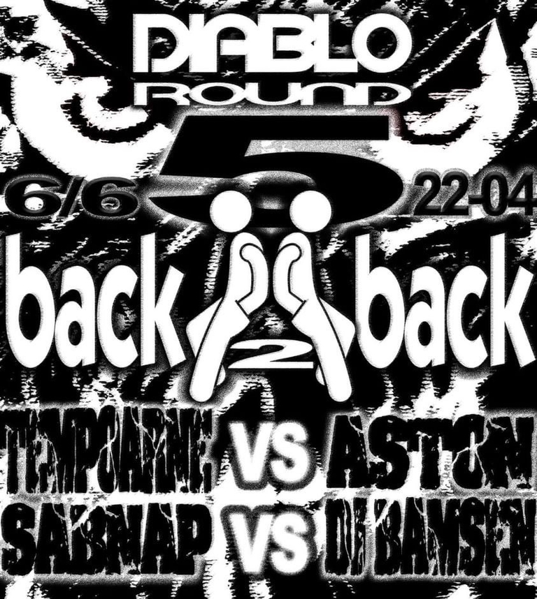 Diablo round 5 w/ Aston VS Dj Bamsen + Tempoarne VS DJ Nap