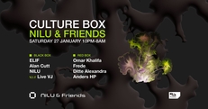 NILU & Friends: ELIF / Alan Cutt / NILU / Omar Khalifa / Frede / Ditte Alexandra / Anders HP