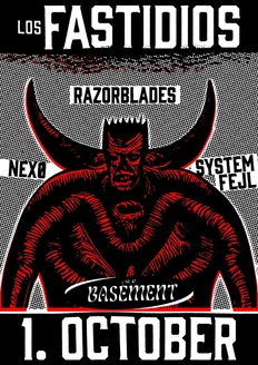 Murda Twinz/Punks Undead: Los Fastidios (I) + Nexø + Systemfejl + Razor Blades [FÅ BILLETTER]