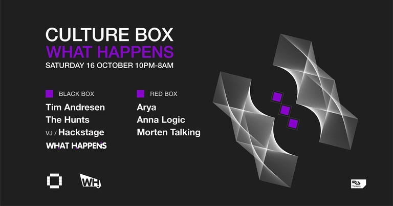 What Happens: Tim Andresen / The Hunts / Arya / Anna Logic / Morten Talking
