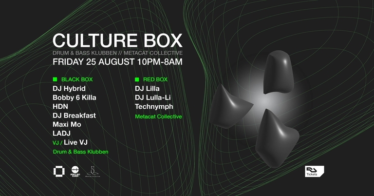 Drum & Bass Klubben: DJ Hybrid + Metacat Collective