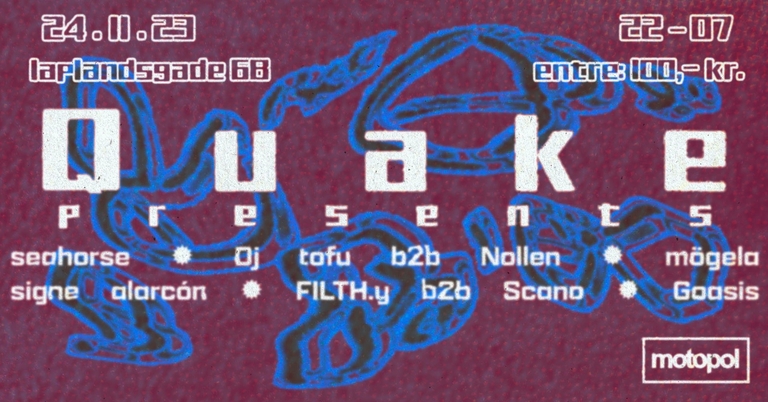 First Quake @ Motopol