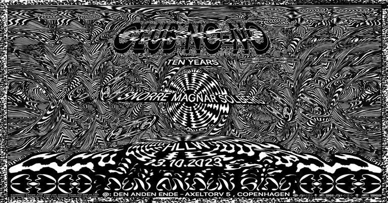 CLUB NO-NO 10 YEAR ANNIVERSARY @ Den Anden Ende