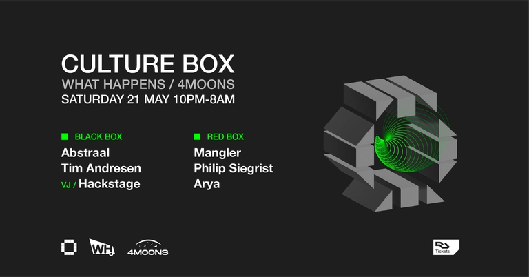 What Happens: Abstraal / Tim Andresen / 4Moons Productions: Mangler / Philip Siegrist / Arya