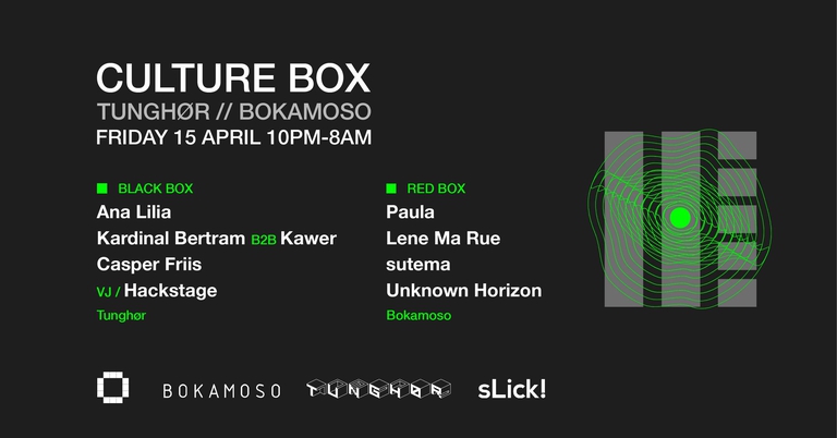 Ana Lilia / Kardinal Bertram / Kawer / Casper Friis / Paula / Lene Ma Rue / sutema / Unknown Horizon