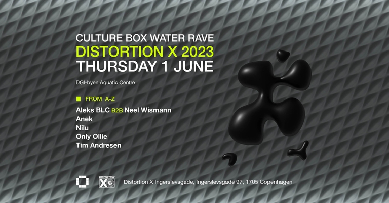 Culture Box Water Rave Distortion X 2023