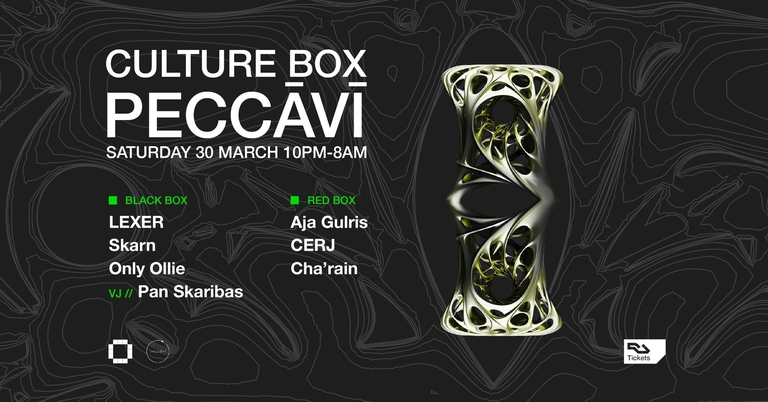 Peccāvī: Lexer / Skarn / Only Ollie / Aja Gulris / CERJ / Cha'rain